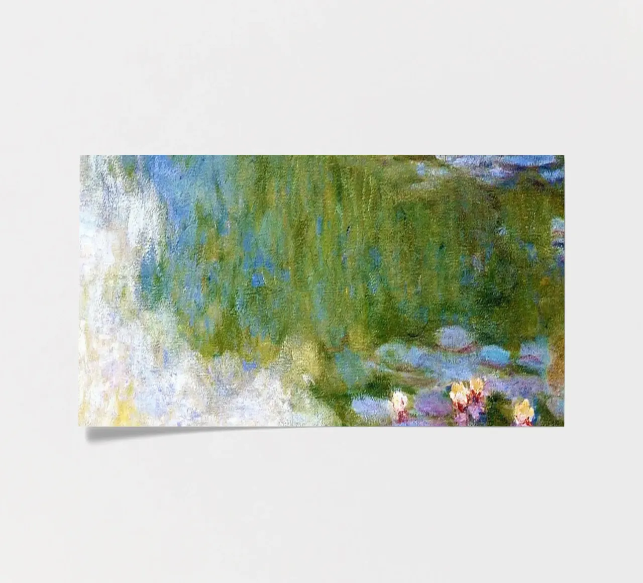 Le ninfee di Claude Monet foglio adesivo da Monet Art Prints