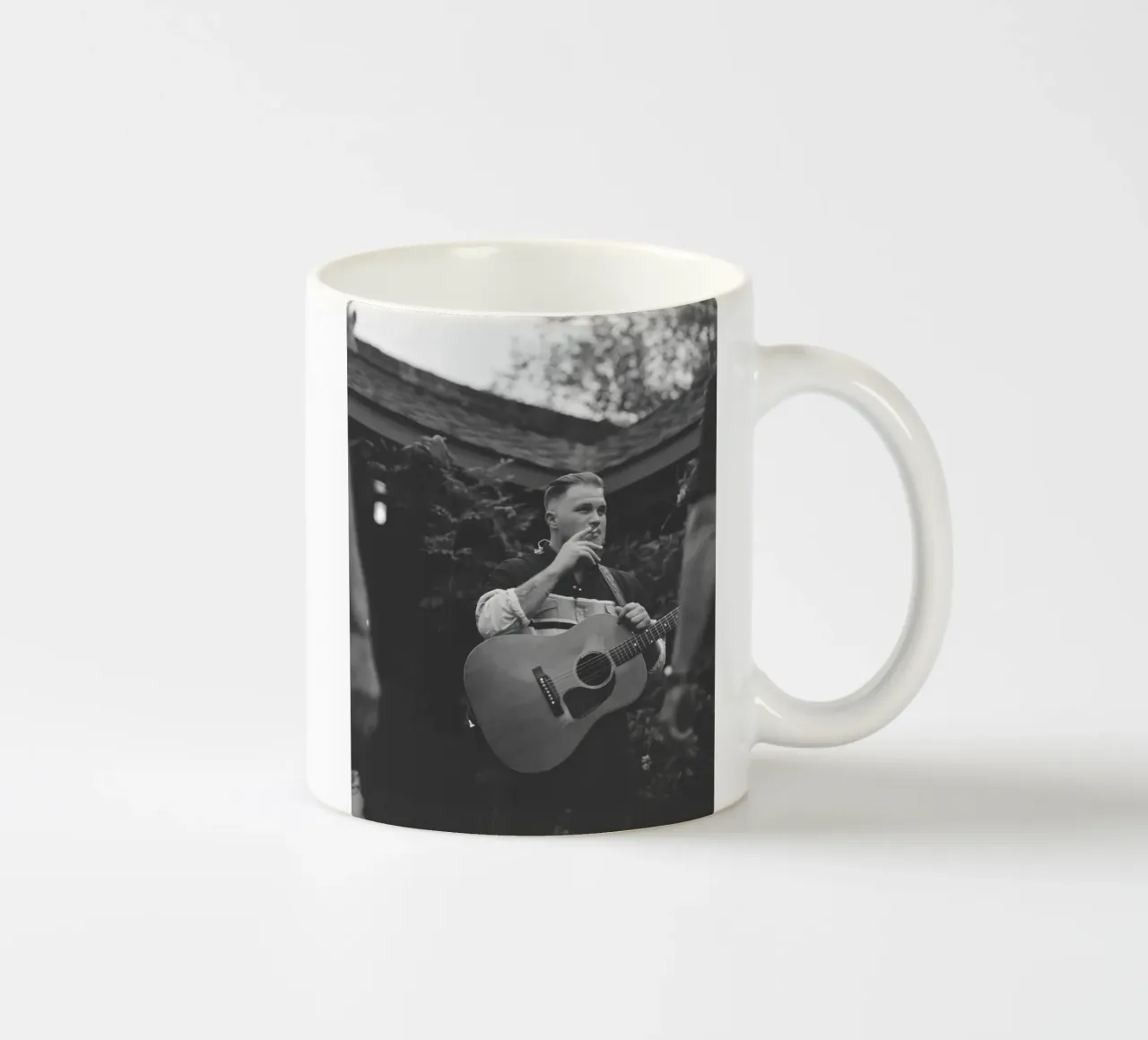 Zach Bryan Keramik Tasse von fayzelkodok