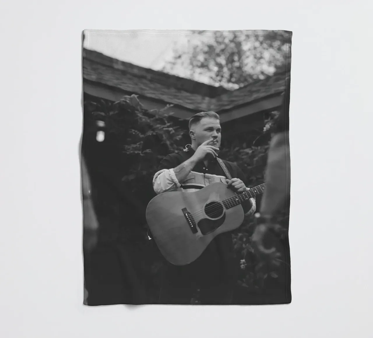 Zach Bryan coperta in pile da fayzelkodok