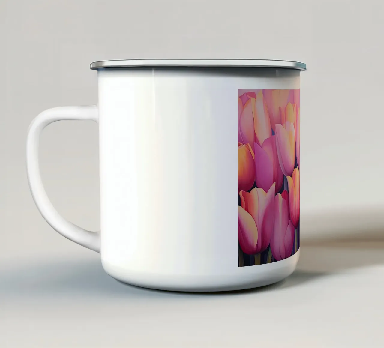 Arte da parete di Imagine tazza in smalto da Imagine