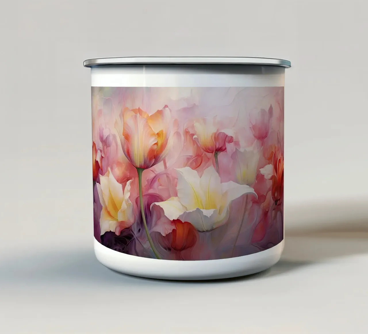 Arte da parete di Imagine tazza in smalto da Imagine