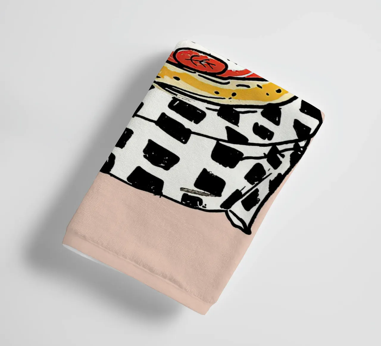 Pizza in New York towel by Mildred Store