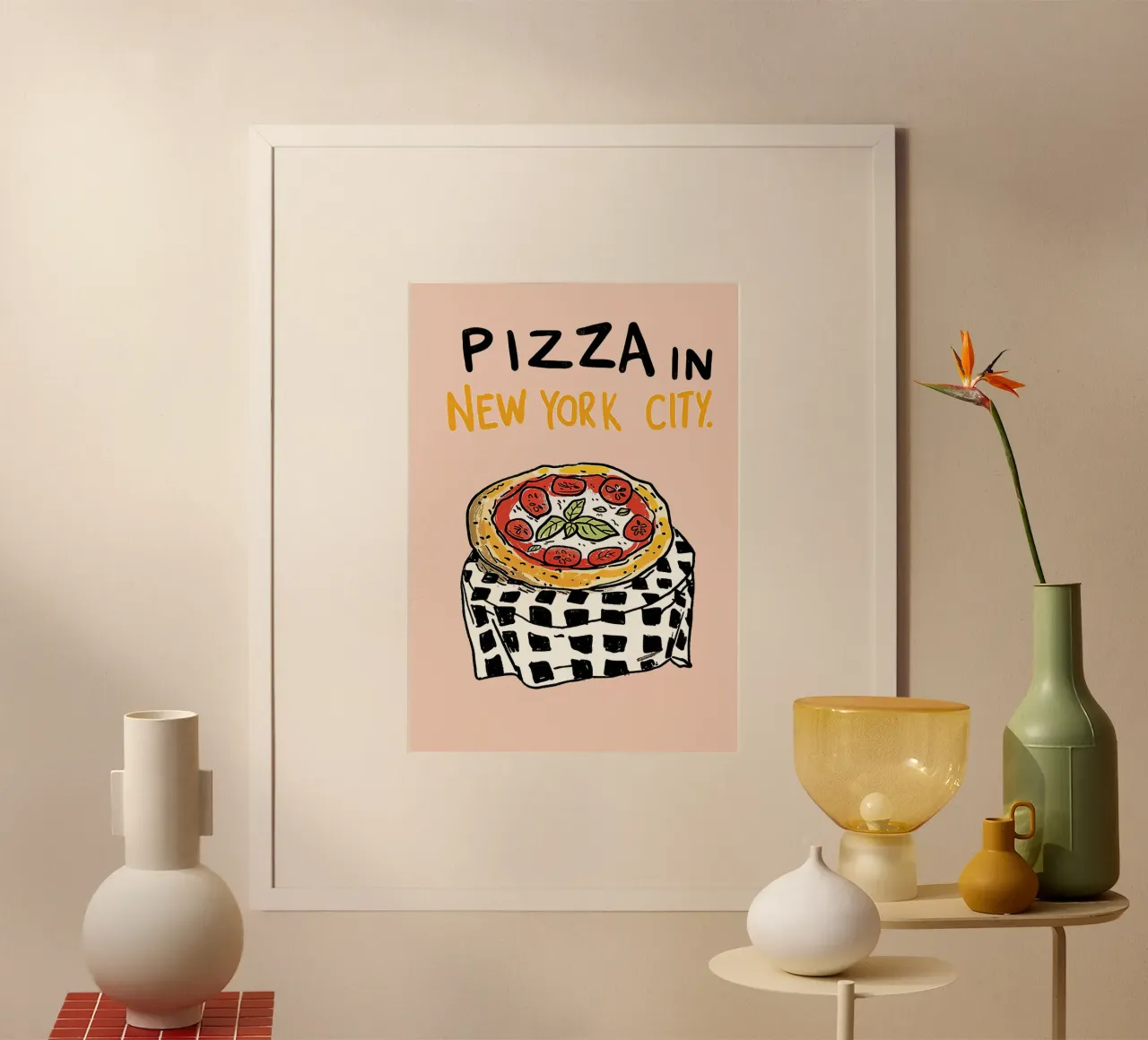 Pizza in New York hahnemühle by Mildred Store