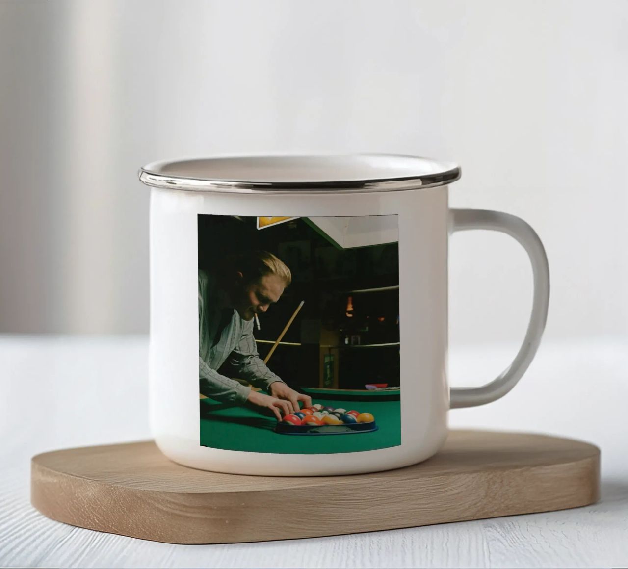 Zach Bryan tazza in smalto da fayzelkodok