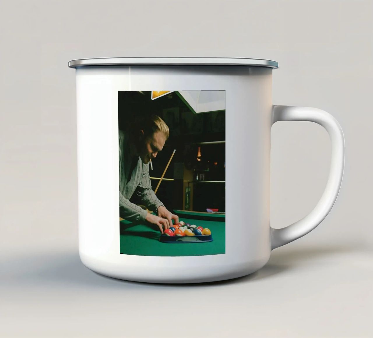 Zach Bryan tazza in smalto da fayzelkodok