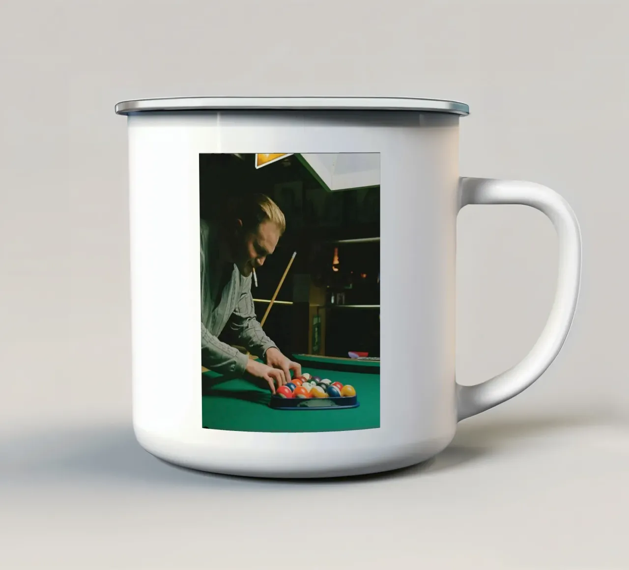 Zach Bryan enamel mug by fayzelkodok