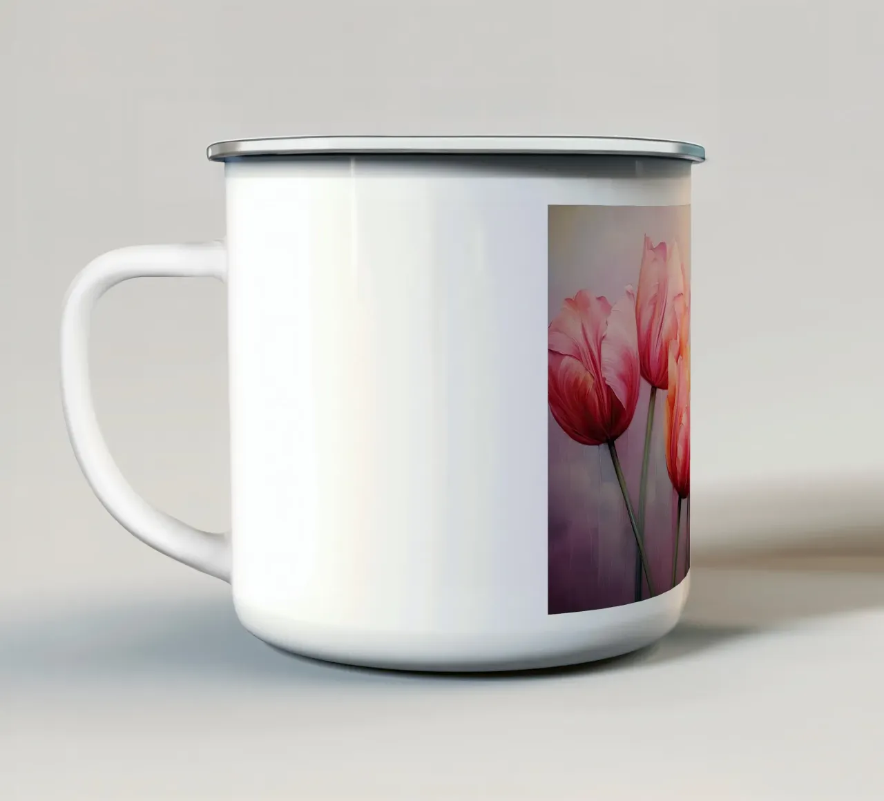 Arte da parete di Imagine tazza in smalto da Imagine