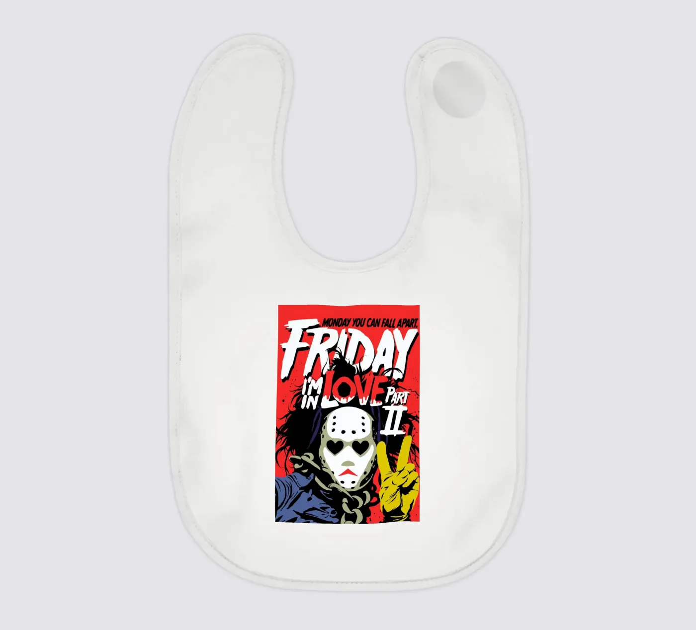 Friday baby bib by Butcher Billy