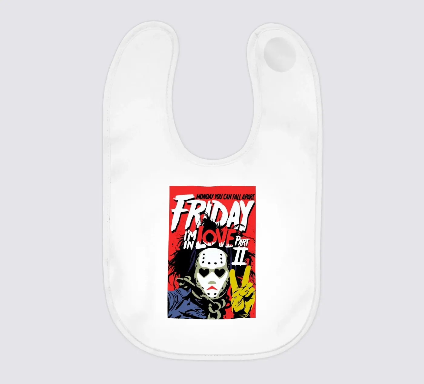 Friday baby bib by Butcher Billy