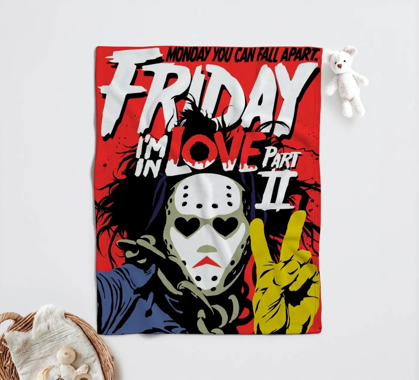 Friday Fleecedecke von Butcher Billy