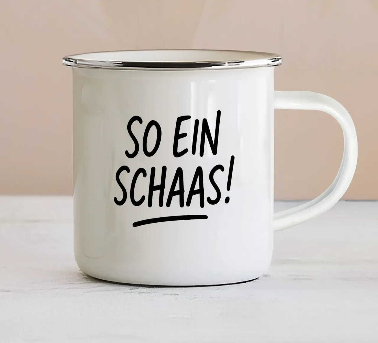 SO EIN SCHAAS tazza in smalto da Vintage Van Gogh