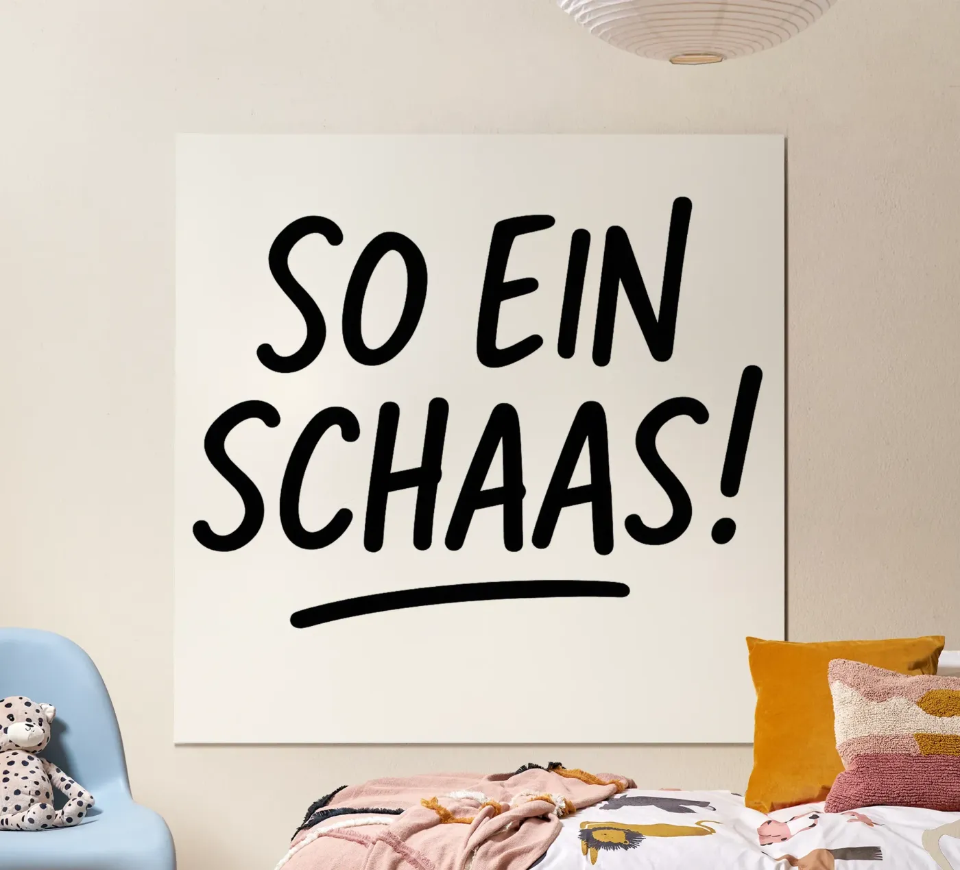 SO EIN SCHAAS poster van Vintage Van Gogh