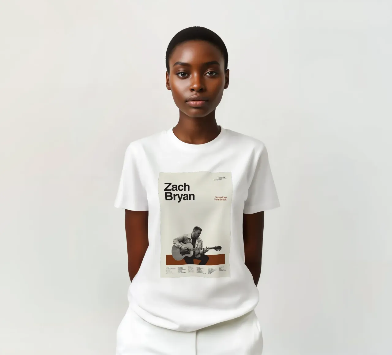 Zach Bryan t-shirt da fayzelkodok