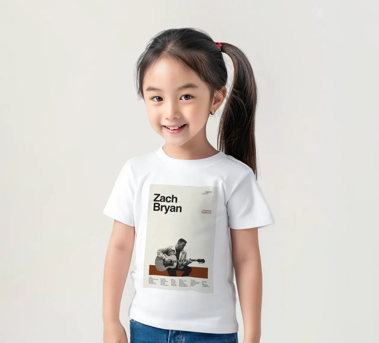 Zach Bryan t-shirt bambini da fayzelkodok