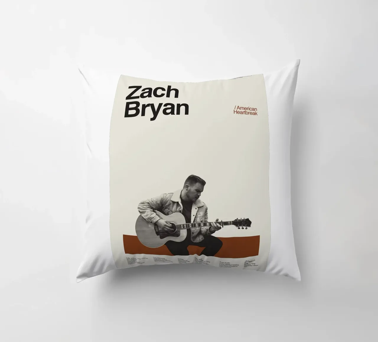 Zach Bryan cuscino da fayzelkodok