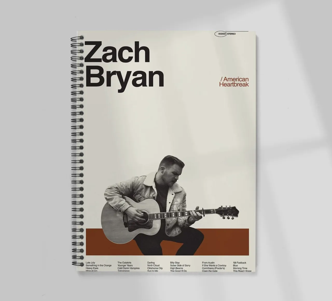 Zach Bryan diario ad anelli da fayzelkodok