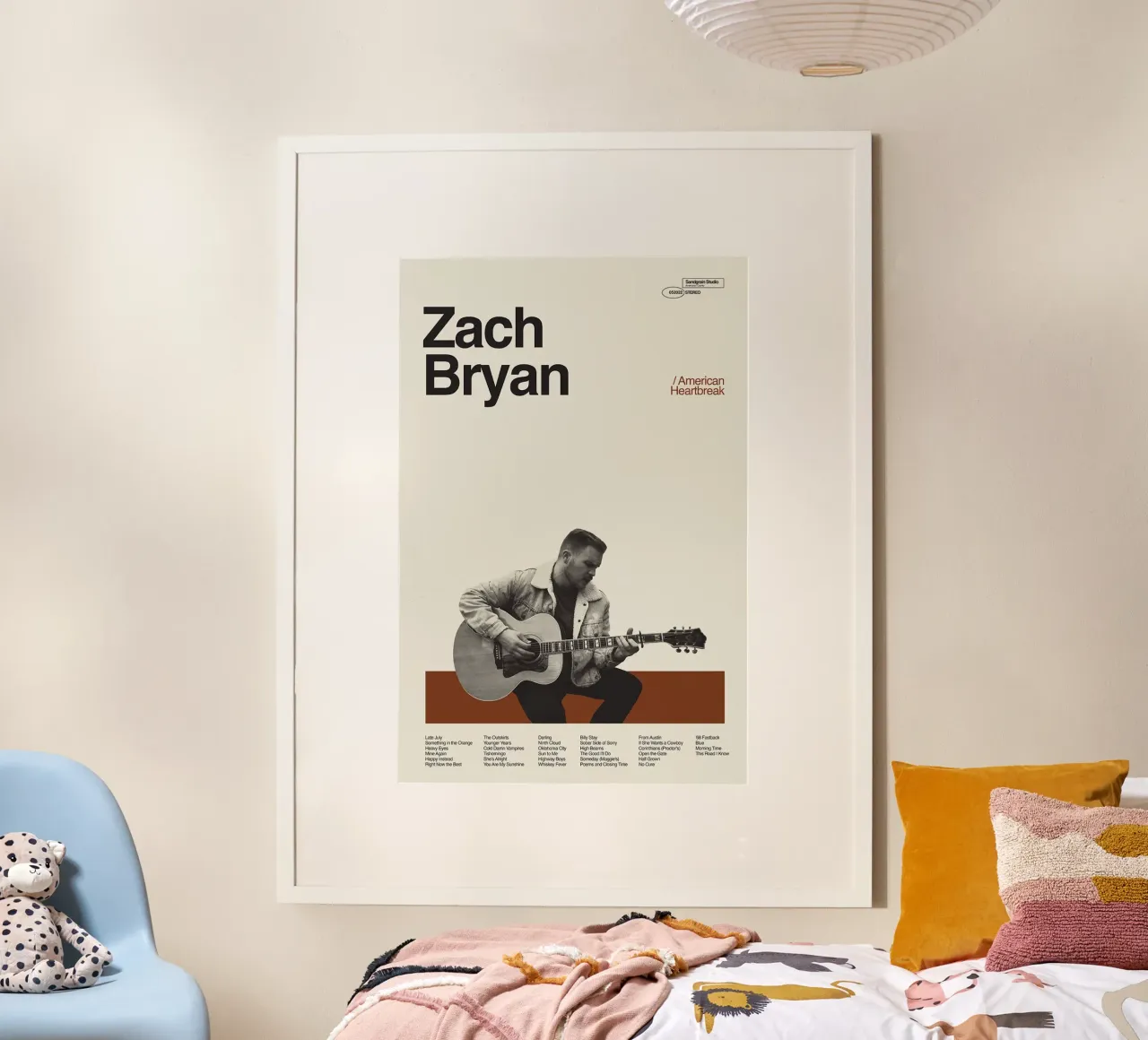 Zach Bryan carta hahnemühle da fayzelkodok