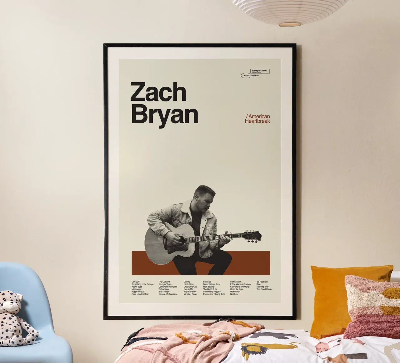 Zach Bryan carta hahnemühle da fayzelkodok