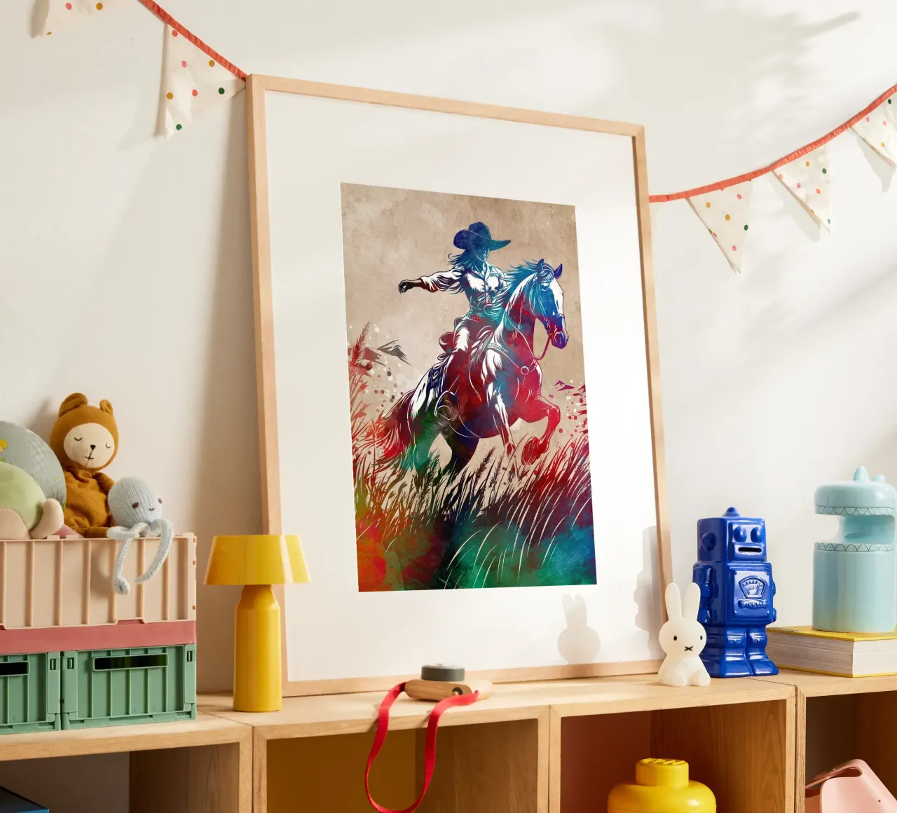 Reitersport Kunst Poster von SPORT