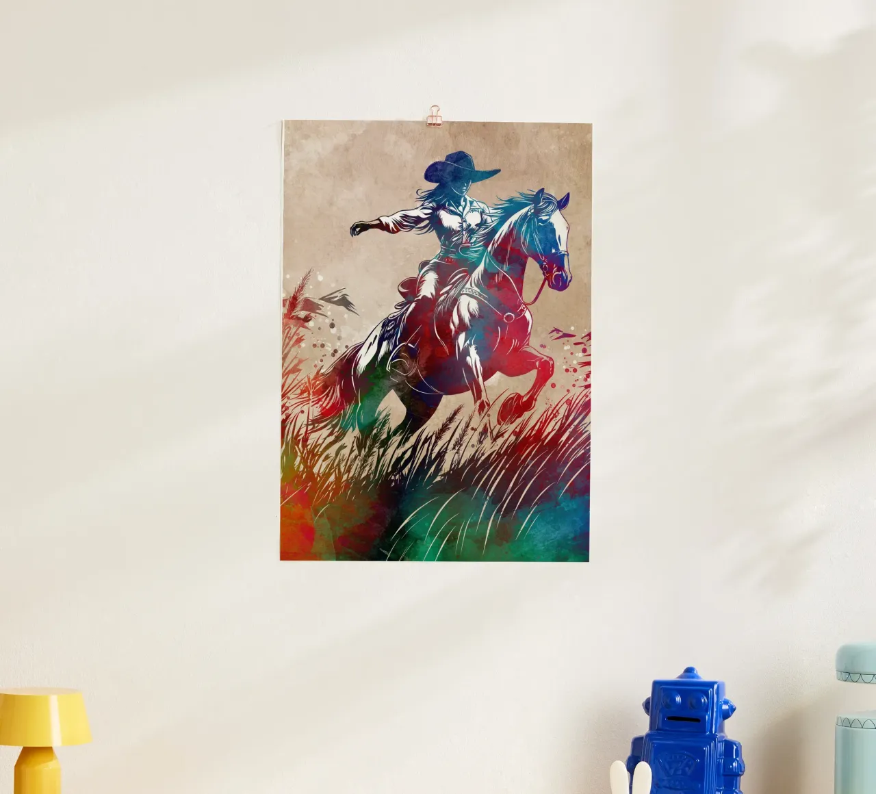 Reitersport Kunst Poster von SPORT