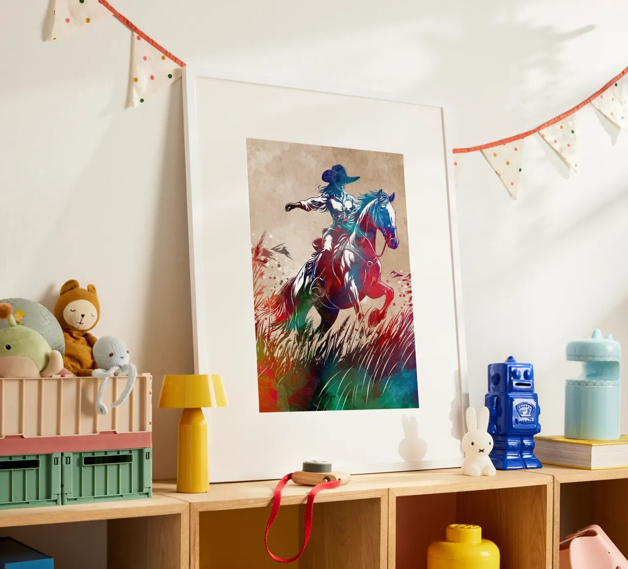 Reitersport Kunst Poster von SPORT