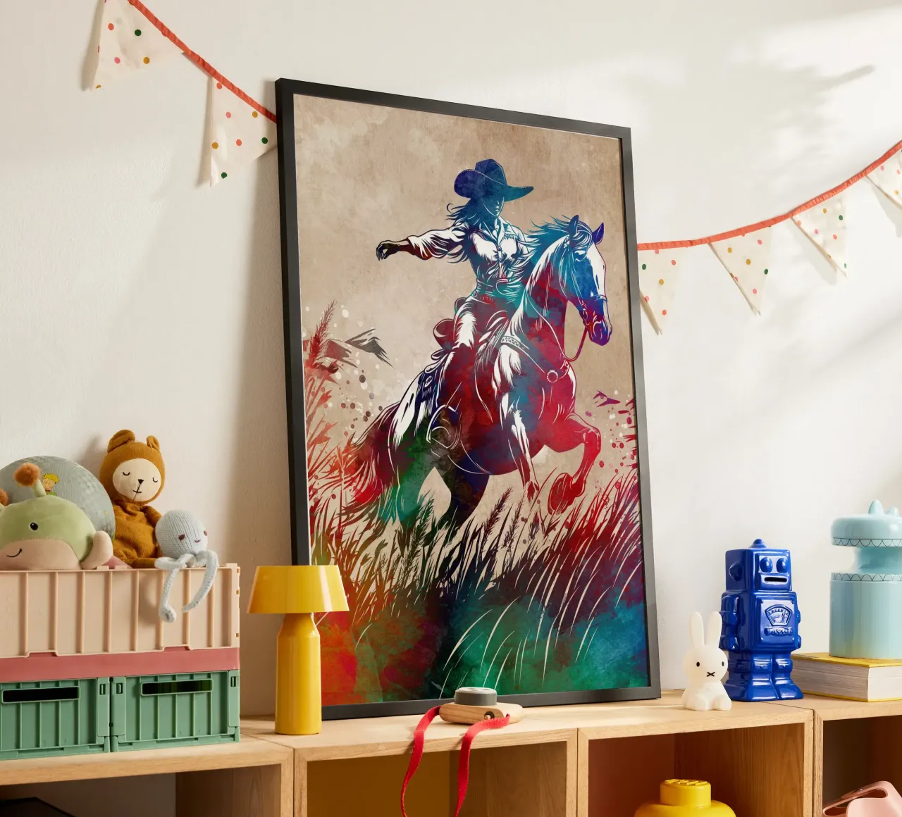 Reitersport Kunst Poster von SPORT
