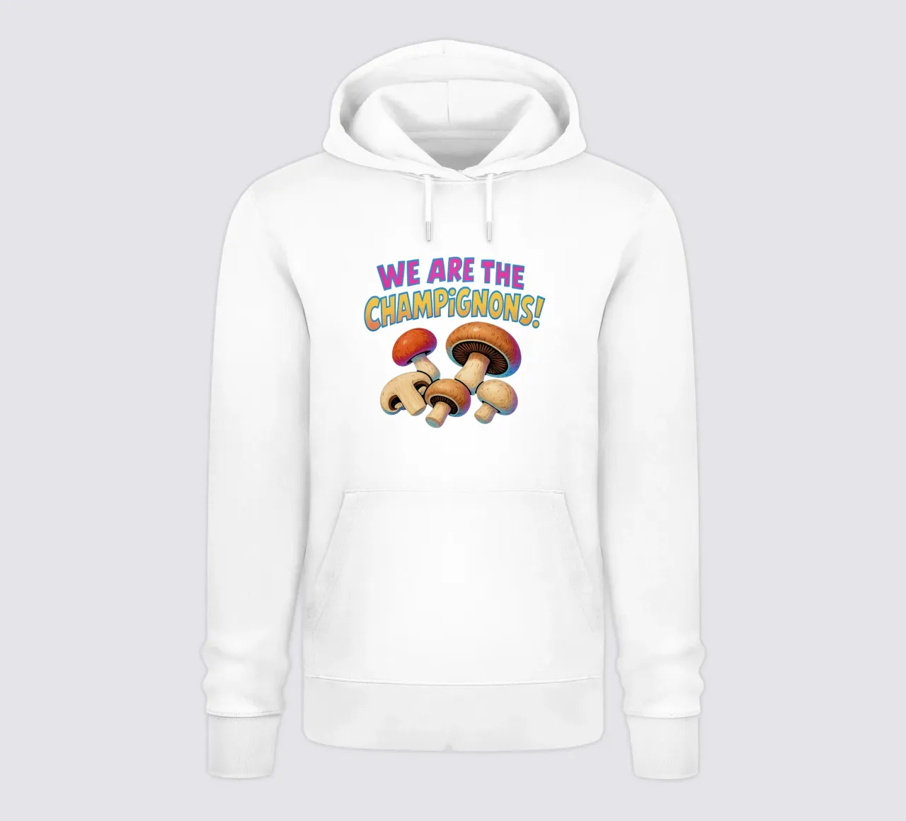 WE ARE THE CHAMPIGNONS felpa con cappuccio da Vintage Van Gogh