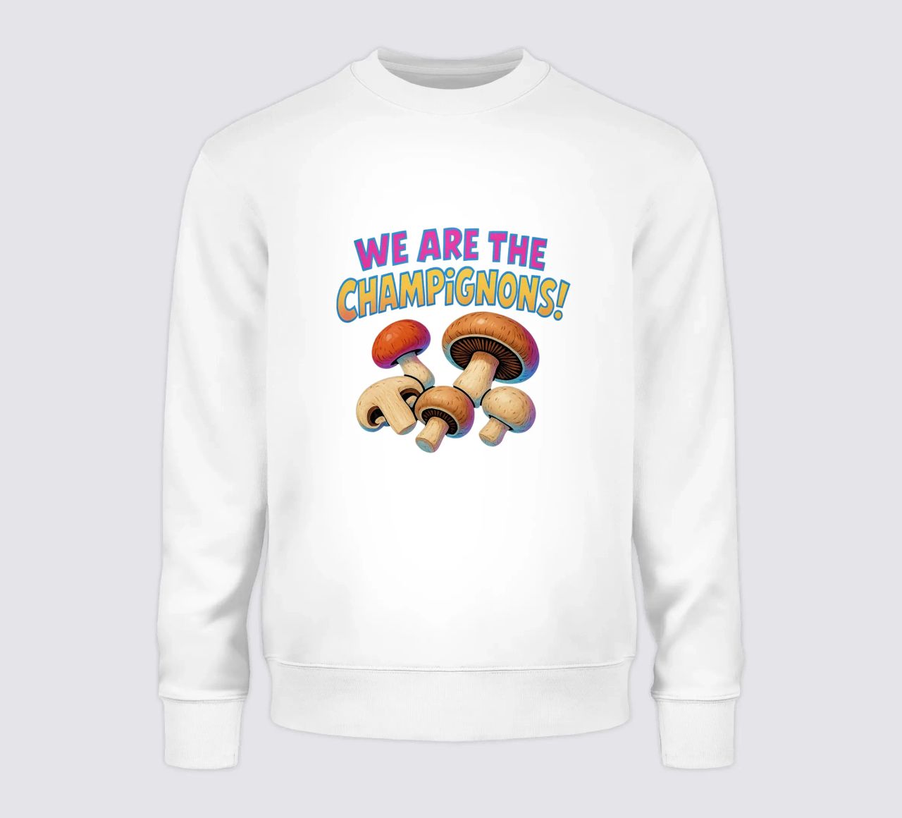 WE ARE THE CHAMPIGNONS felpa da Vintage Van Gogh