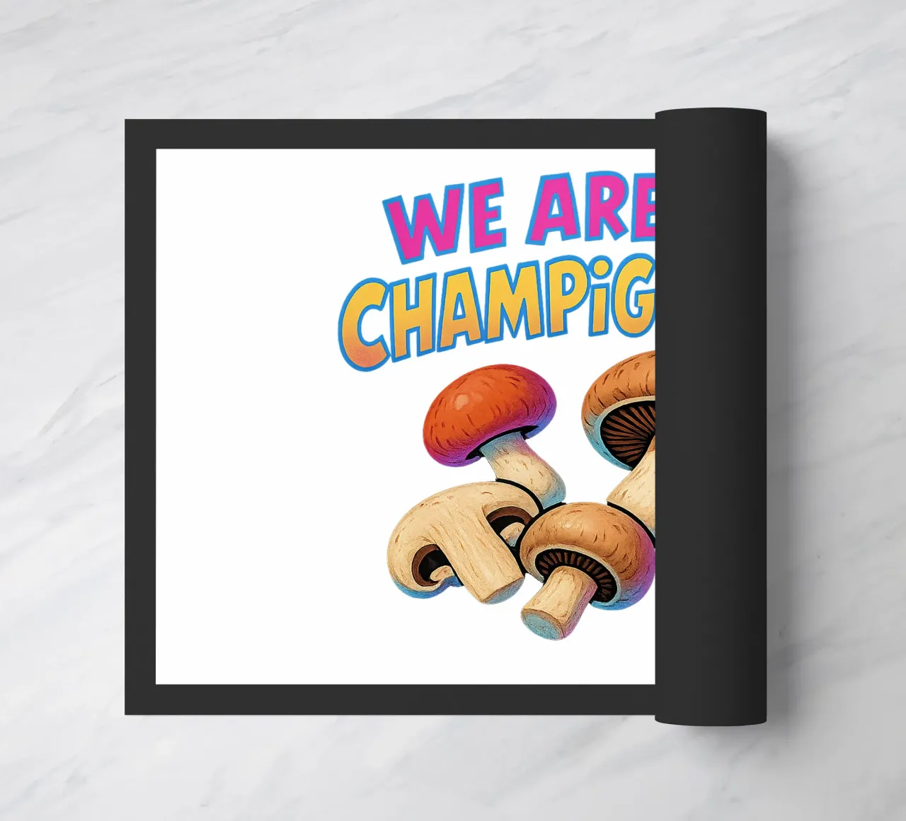 WE ARE THE CHAMPIGNONS zerbino da Vintage Van Gogh