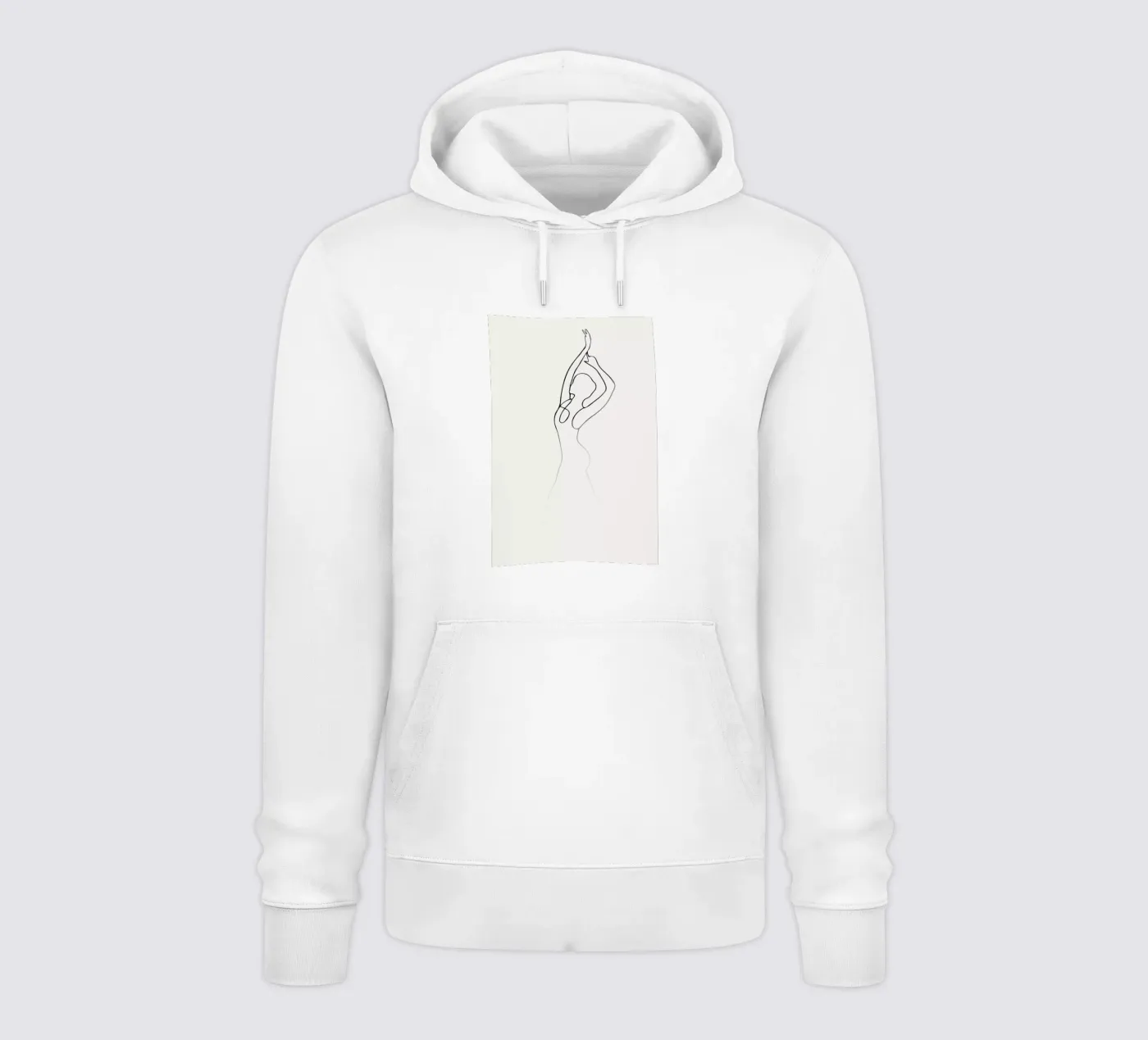 Pose 2 hoodie van Graphite