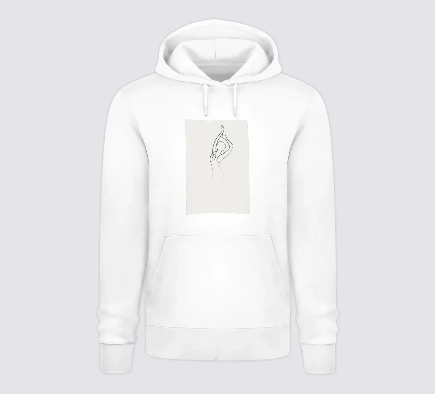 Pose 2 hoodie van Graphite