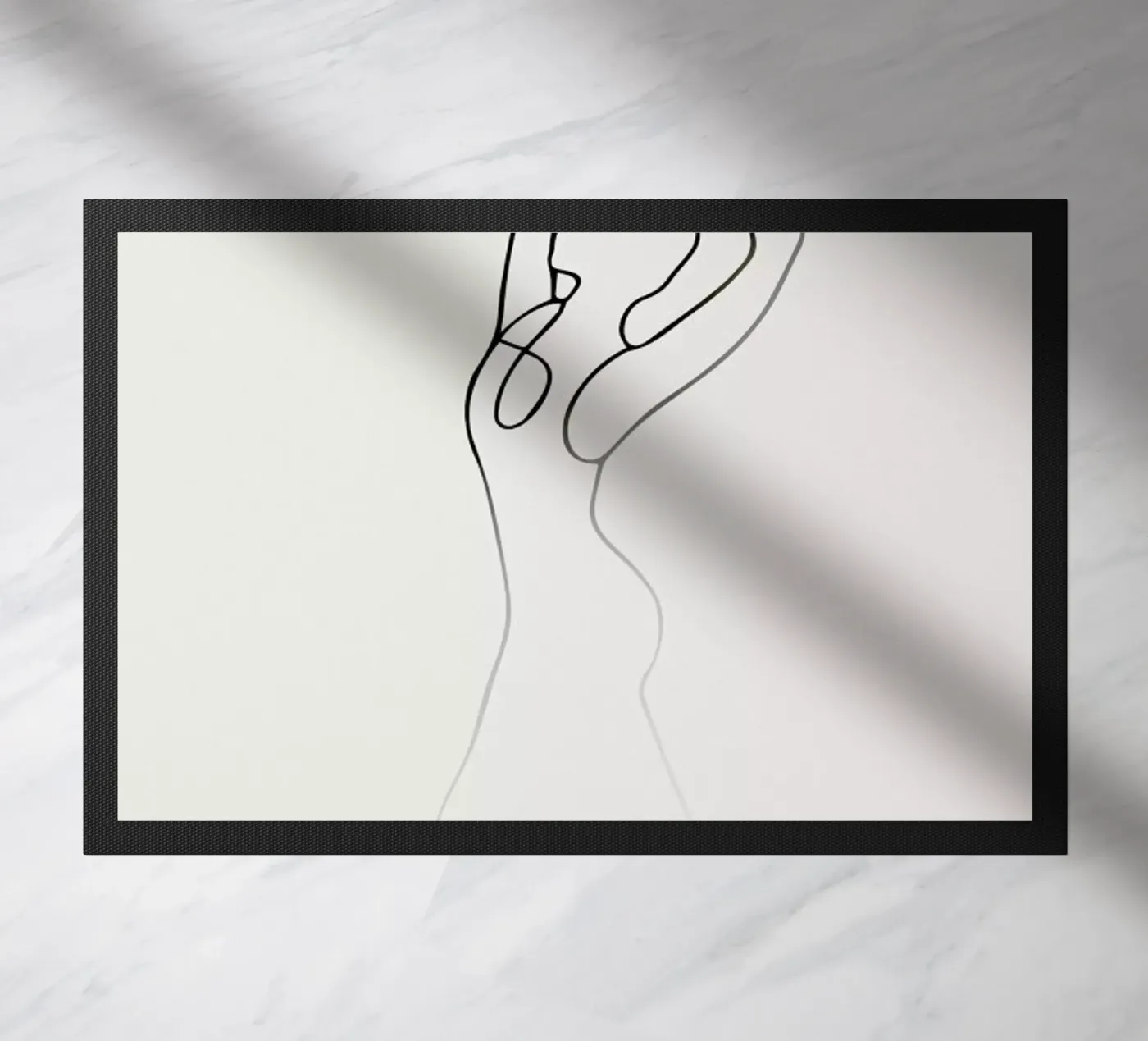 Pose 2 paillasson de Graphite