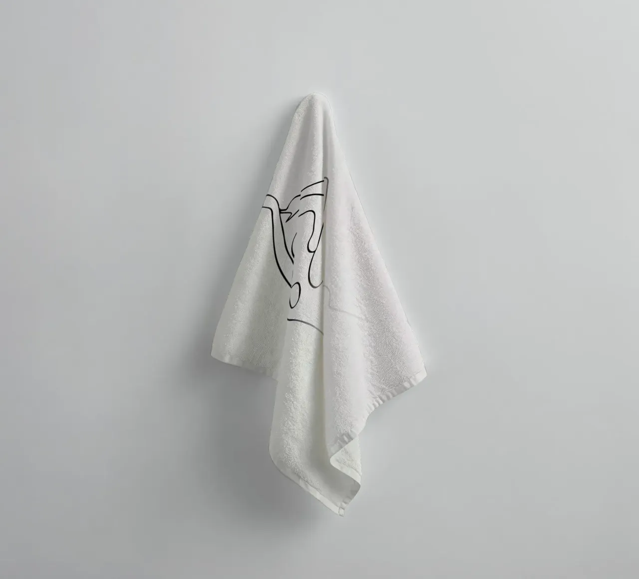 Pose 2 towel by Graphite
