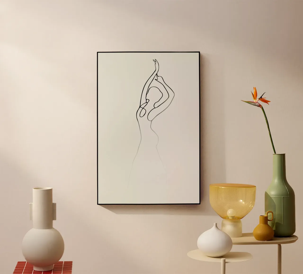 Pose 2 Acryl-Glas von Graphite