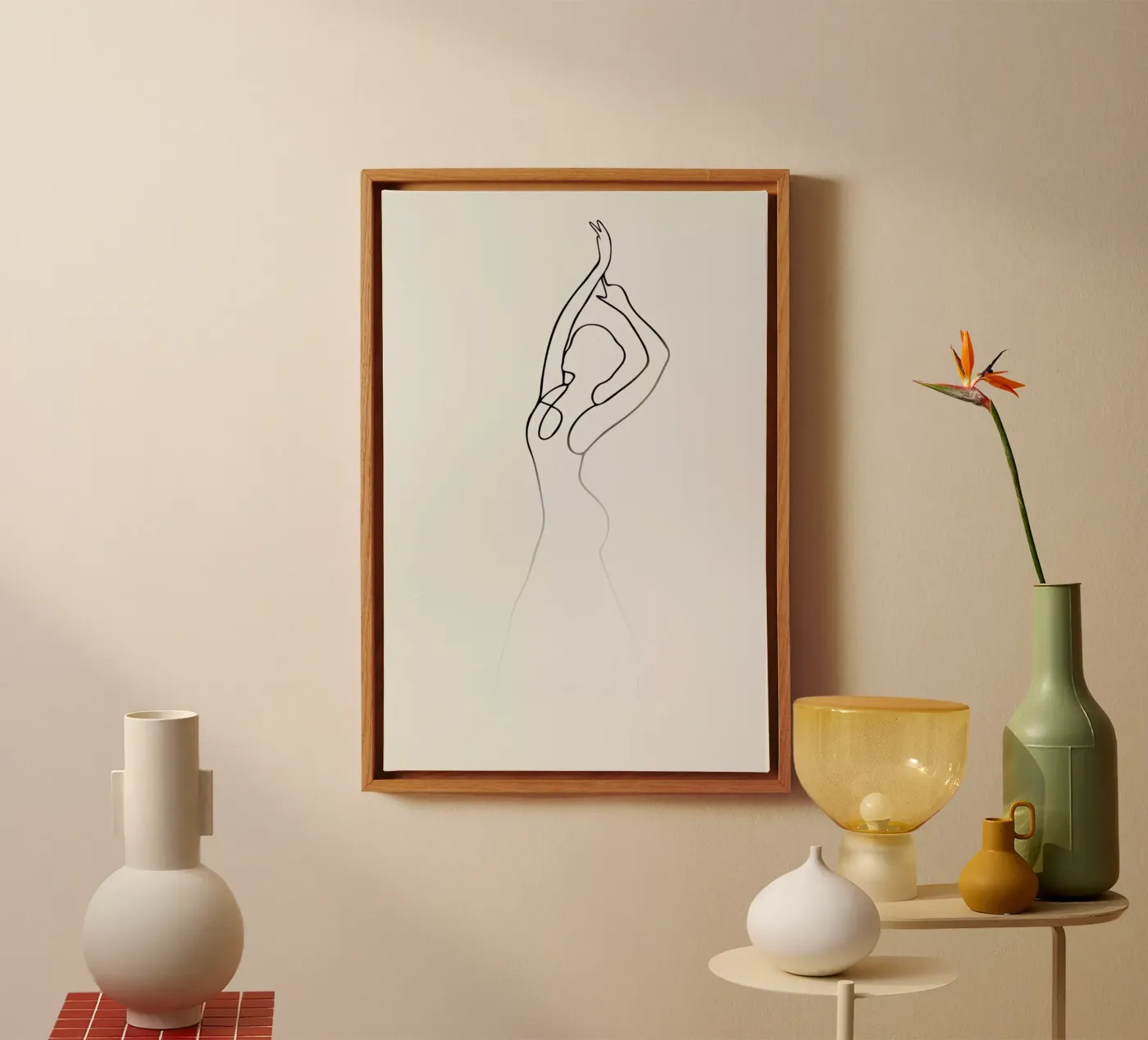 Pose 2 canvas van Graphite