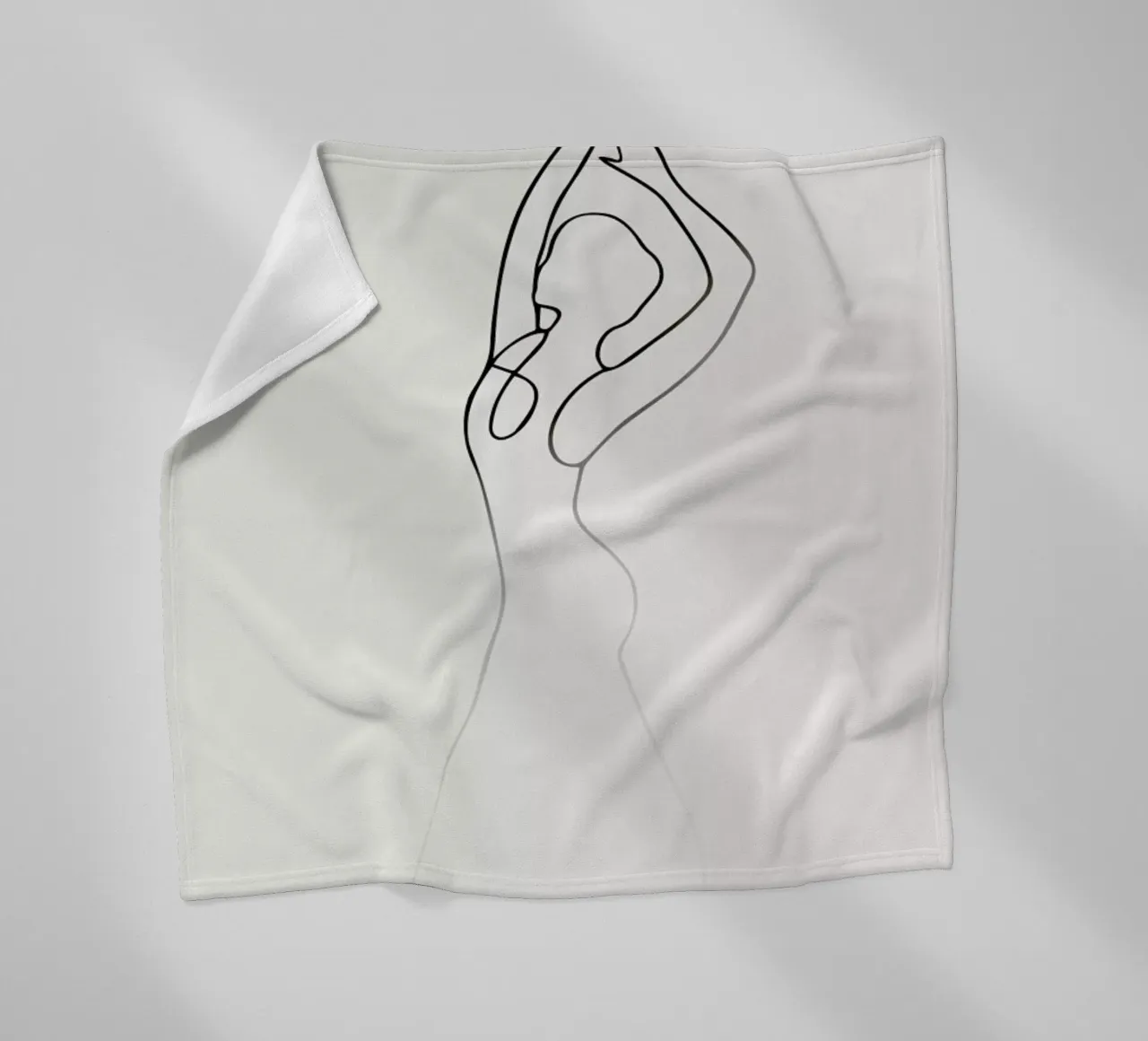 Pose 2 fleecedeken van Graphite