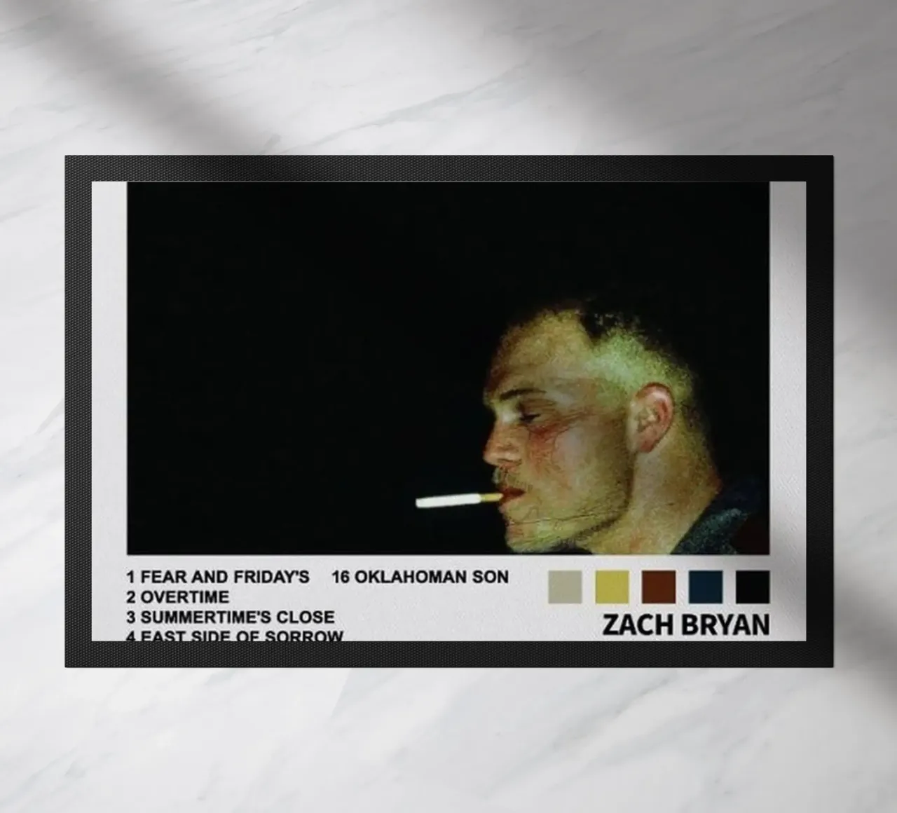 Zach Bryan felpudo de fayzelkodok