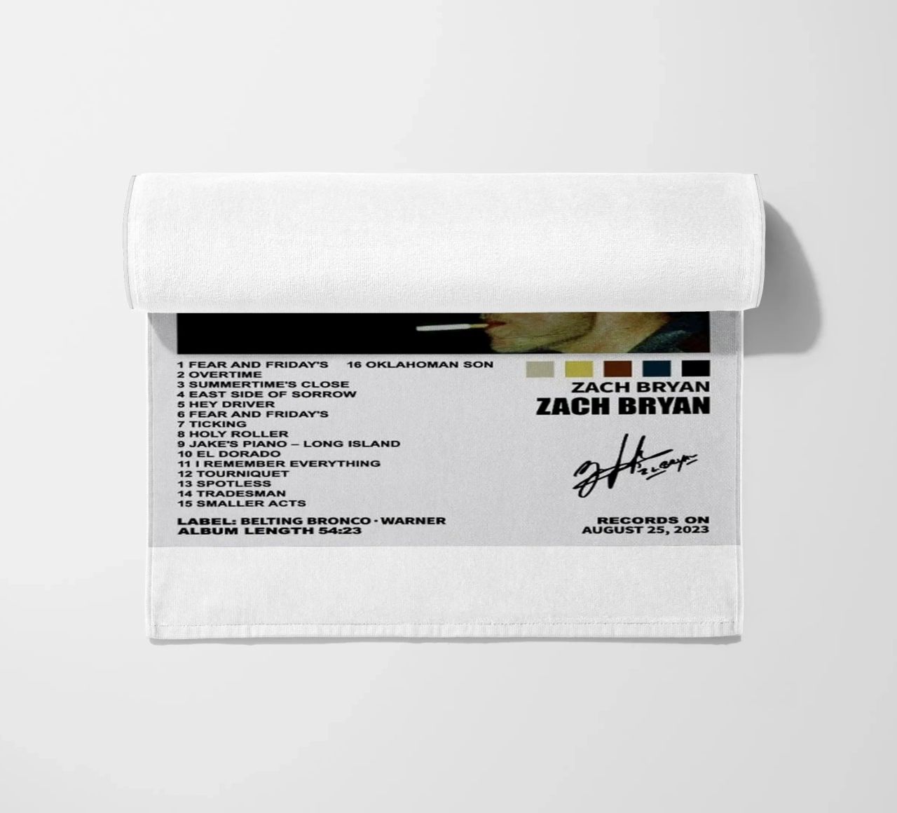 Zach Bryan telo mare da fayzelkodok
