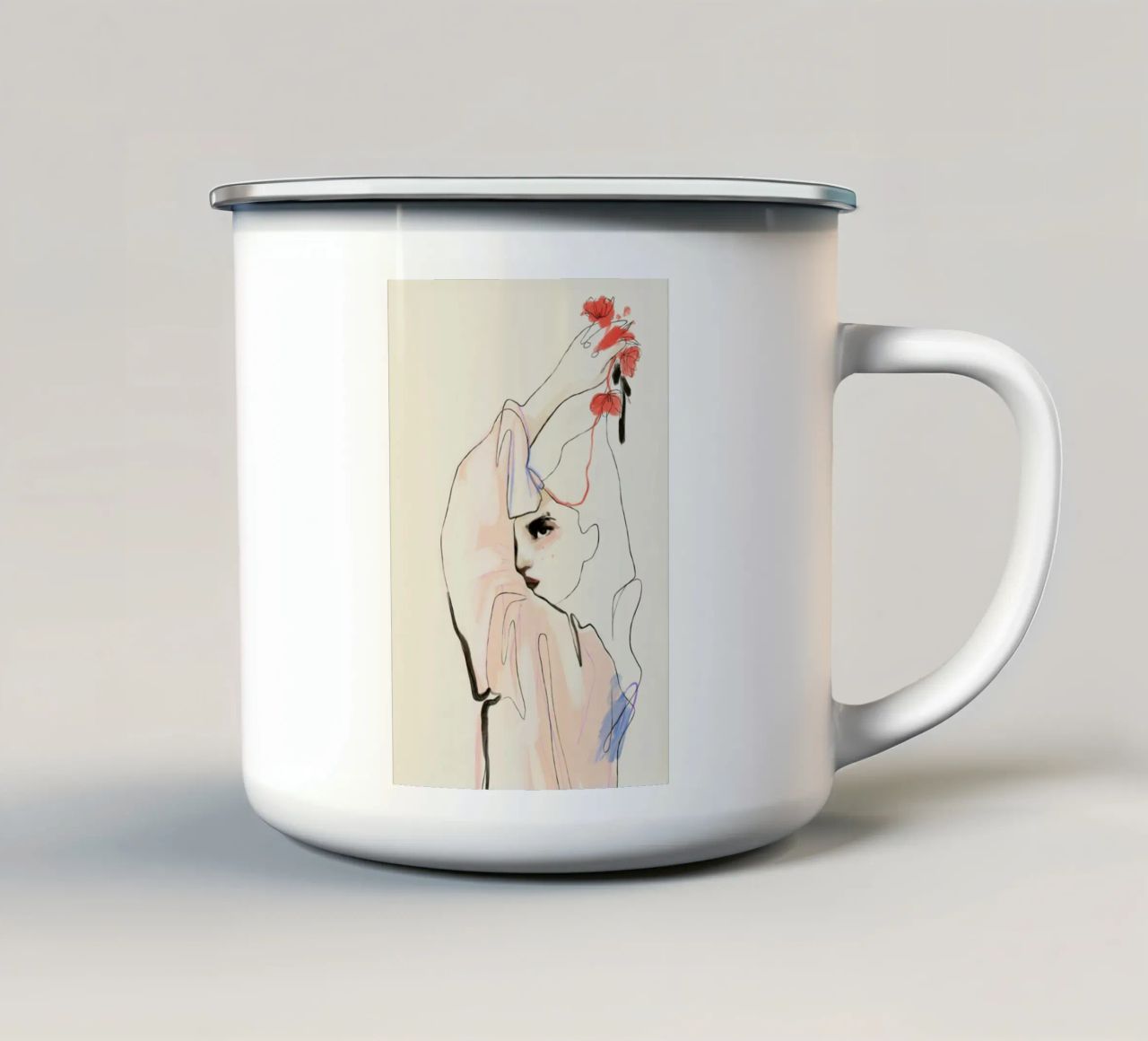 Holding On 2 tazza in smalto da Graphite