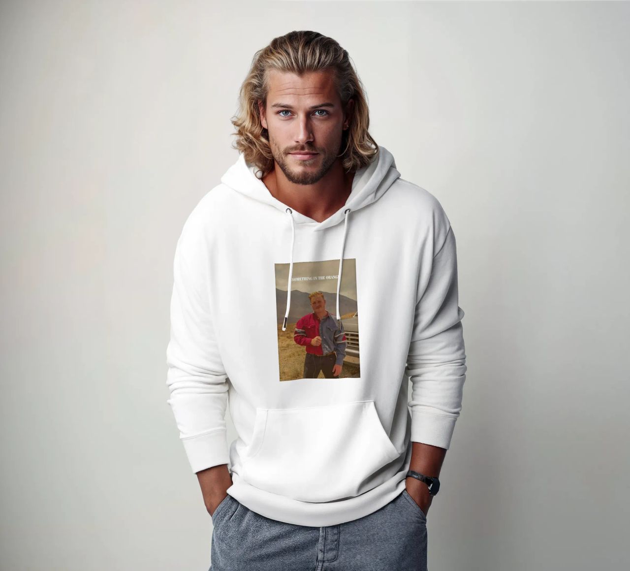Zach Bryan felpa con cappuccio da fayzelkodok