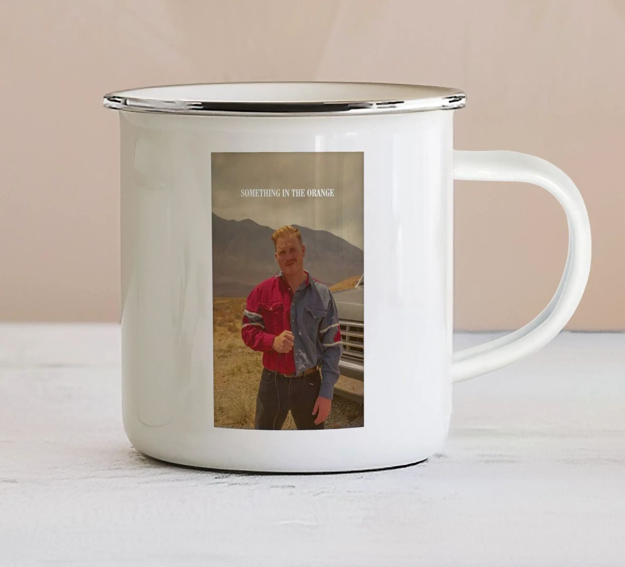 Zach Bryan tazza in smalto da fayzelkodok