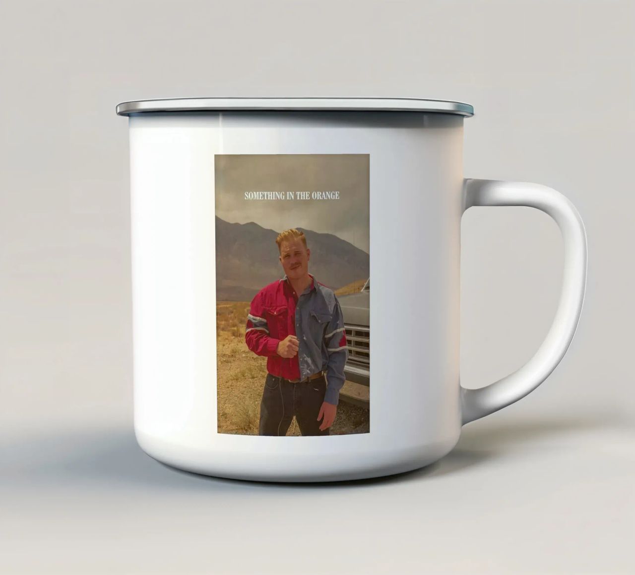 Zach Bryan tazza in smalto da fayzelkodok