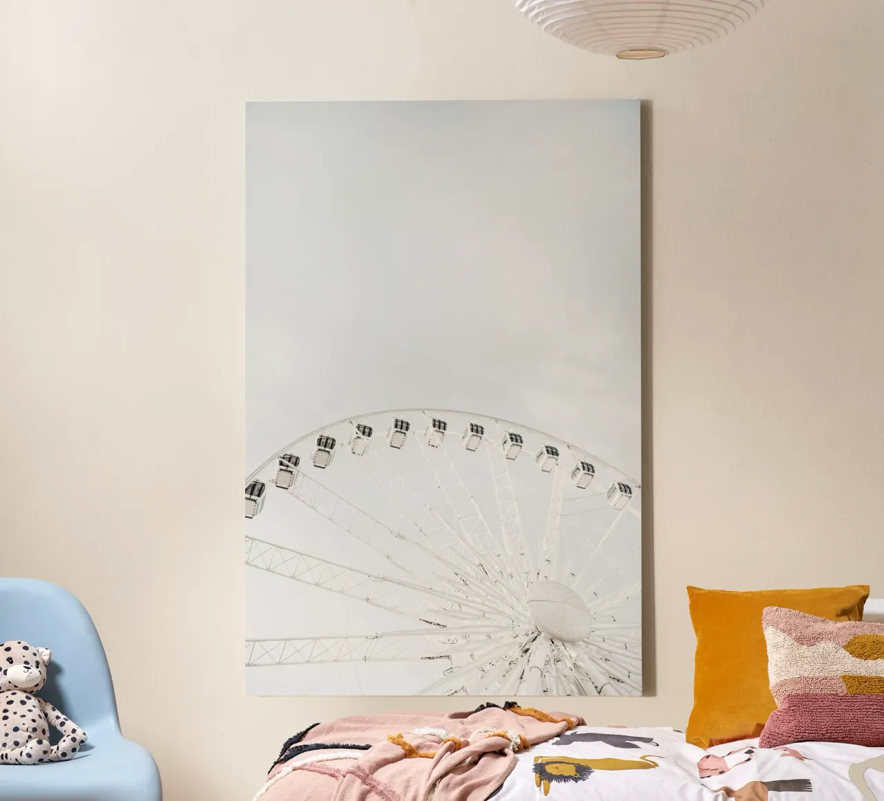 Quiete rustica tela con Cornice a cassetta da PhotoVibe Decor