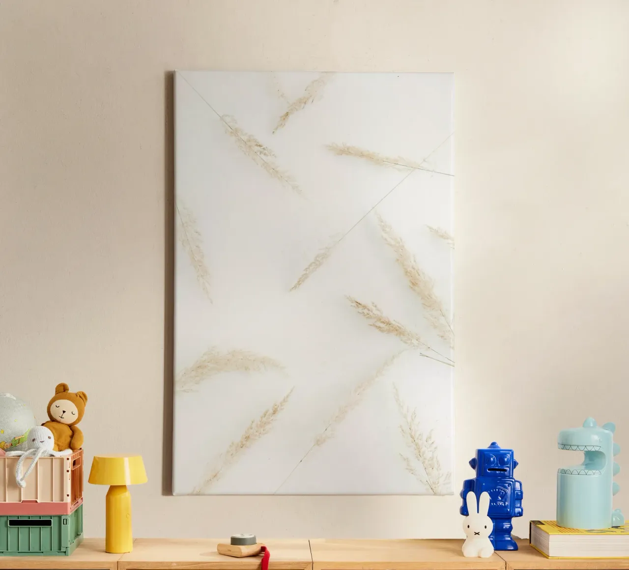 Quiete rustica tela con Cornice a cassetta da PhotoVibe Decor