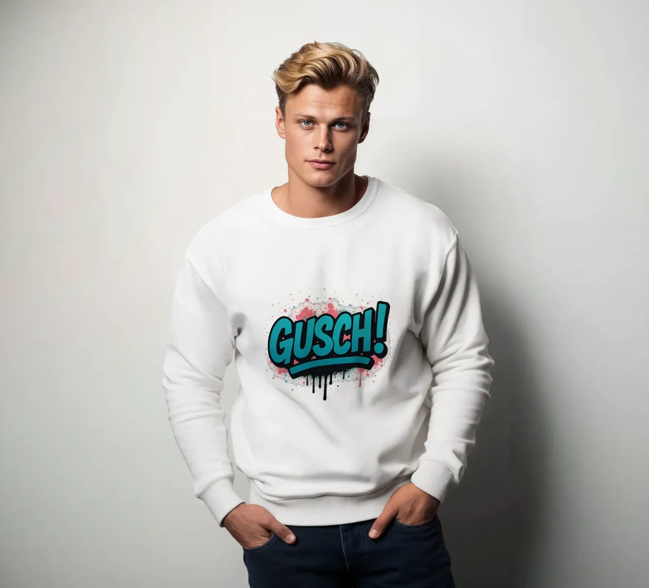 GUSCH ! sweatshirt by Vintage Van Gogh