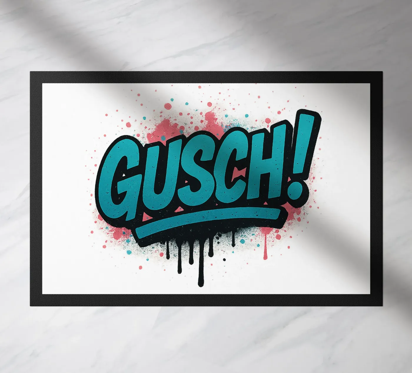 GUSCH ! doormat by Vintage Van Gogh