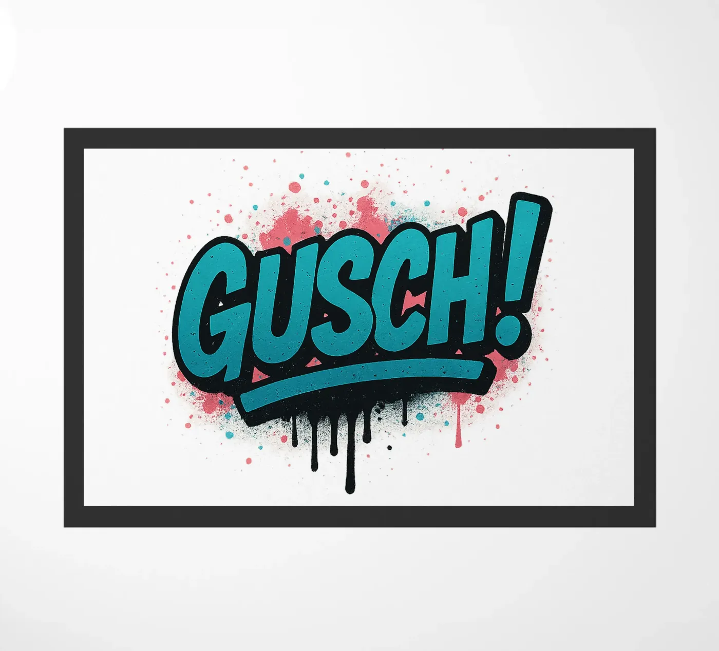 GUSCH ! doormat by Vintage Van Gogh