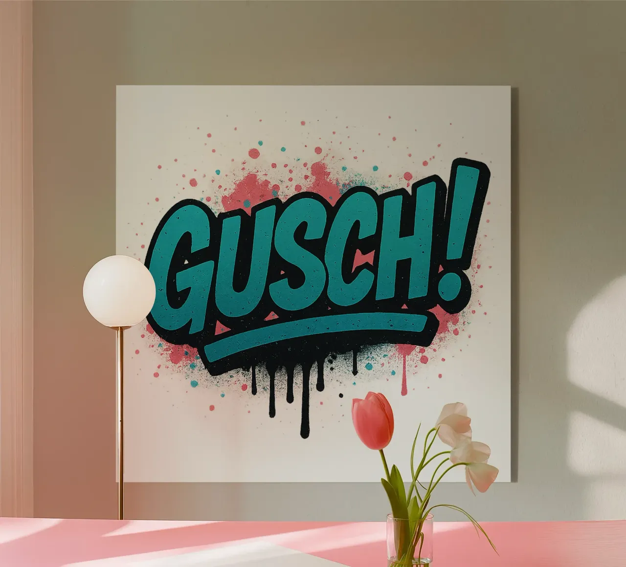 GUSCH ! acrylic glass by Vintage Van Gogh