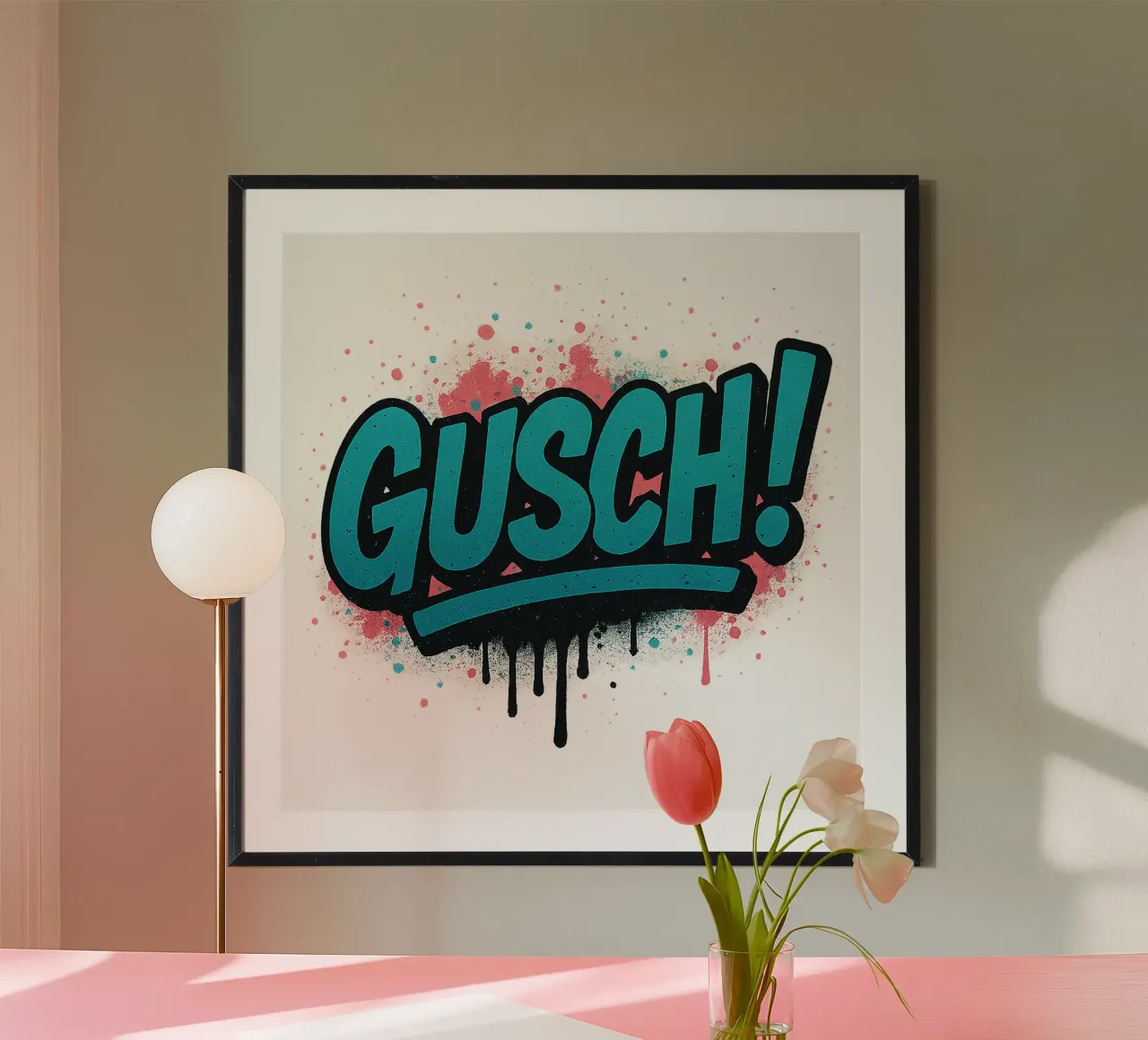 GUSCH ! poster by Vintage Van Gogh