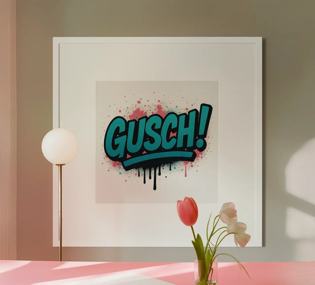 GUSCH ! poster by Vintage Van Gogh